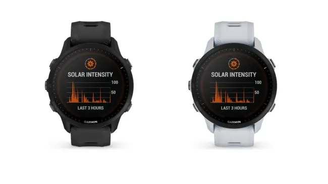 Garmin Forerunner 955 schwarz und weiß
