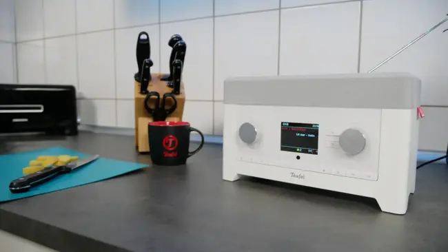 Teufel Radio 3sixty - weiß - in meiner Küche