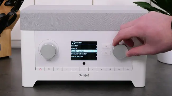 Teufel Radio 3sixty Sendersuche