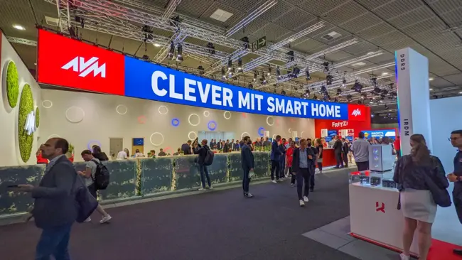 AVM Messestand auf der IFA 2022
