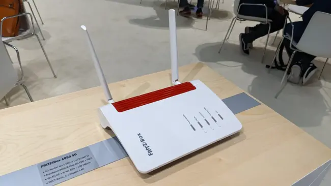 AVM FritzBox Router 6850 5G auf der IFA 2022