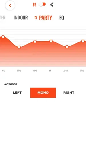SOUNDBOKS App - individueller Equalizer