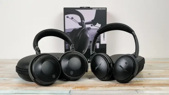 Yamaha YH-E700A und Bose QuietComfort 35 II Vergleich