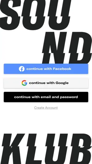 SOUNDBOKS App - Accountpflicht