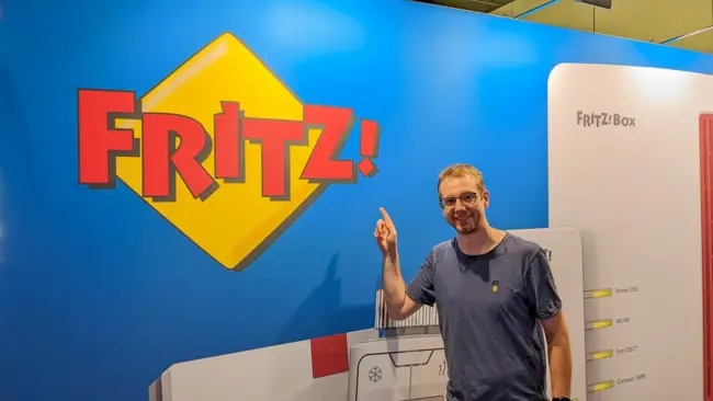 FinalTestMan meets AVM auf der IFA 2022